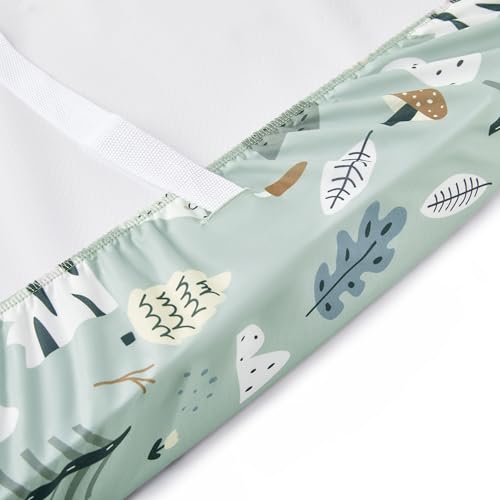 image for TILLYOU Changing Pad Cover Set in Soft Jersey Material - Fits 32