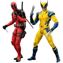 LonullyMege 7inch Wolverine and Dead Full Set 2-Pack Action Figures 1/10 Scale Toy