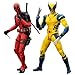 LonullyMege Wolverine and Dead Full Set 2-Pack Action Figure 7 inch 1/10 Scale Legends Series Collectable Toys with Lots of Accessories Gift(Wolverine & Dead)