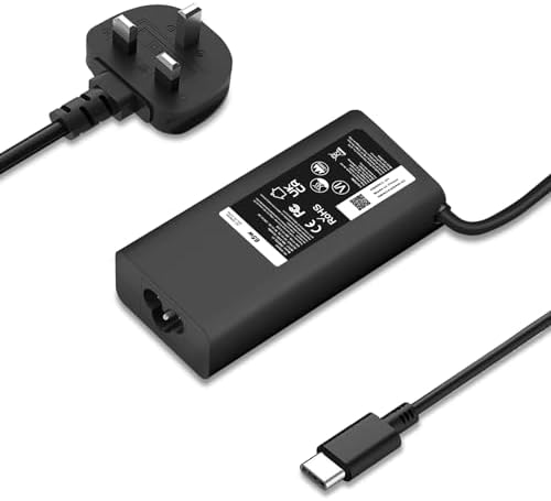 Caricabatterie Laptop Adattatore CA USB-C Tipo C Per Dell - Foto 8