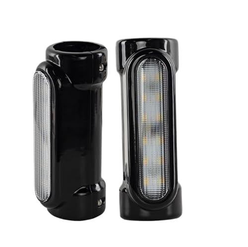 Clignotant de moto LED blanc ambre universel pour Touring et Victory 1 paire