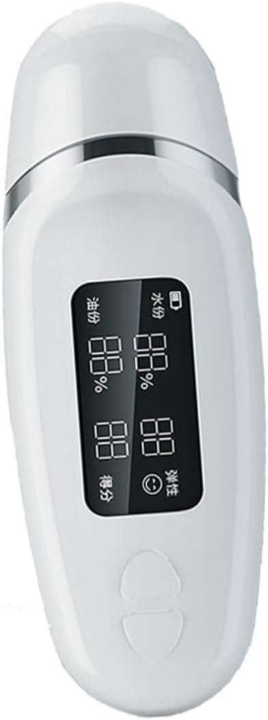 VILLCASE 1Set Professional Oil Tester Digital Facial Moisture Portable Skin Moisture Analyzer Compact Easy to Use for Personal Skin Care Hydration Monitoring