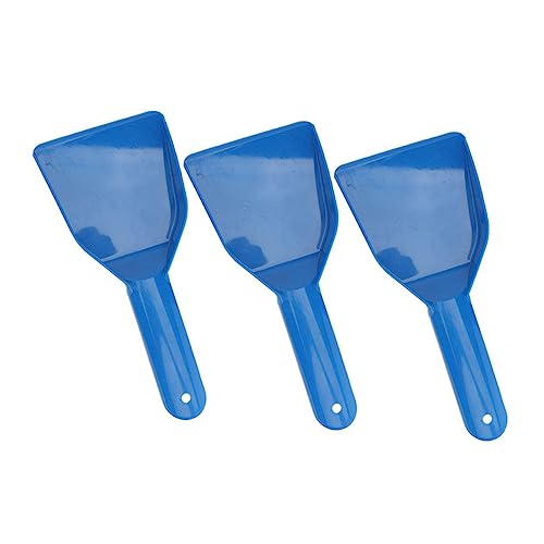 BESPORTBLE 1 Juego Pala Descongeladora Bandejas De Hielo para Congelador con Tapa Nieve Bloquear Agente De Mudanzas Calzada De Pala De Hielo Ambientador De Nevera El Plastico Blue 3 Piezas