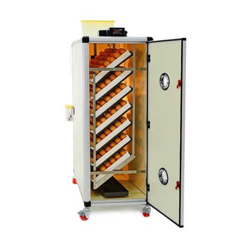 HB500S Egg Incubator with Automatic Egg Turning and Humidity Control, Adjustable Egg Setter Trays, Perfect Poultry Incubator, Set and Forget Design for Poultry Enthusiasts - Cimuka by Hatching Time