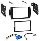 Double DIN Car Stereo Installation Dash Kit Compatible with Cadillac Deville (Dash Kit + Wiring Harness + Antenna Adapter) 1996 1997 1998 1999