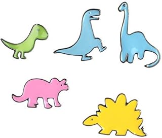 Adorabile Animale Set Spille Colorate Dinosauro Pigro Gatto Carino Cane Totoro Risvolto Pin Pin Smalto Coppia Volpe Coniglio Distintivi Gioielli Regalo