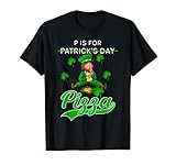 P Is For Pizza Funny St Patrick's Day Gamer Boys
