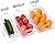 ZHOHO TANT 9 Pack Refrigerator Organizer Bins,3 Sizes Clear Pantry Storage with Handles for Fridge, Freezer, Shelves, Drawer, Bins, Snack Organizer for Home & Kitchen
