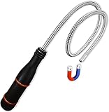LUCKTIME magnetic flexible pick up tool Retriever Stick Stainless Steel Magnet Stick Bend It Magnet