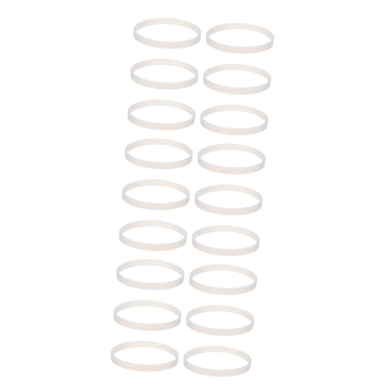 Cabilock 3sets Silicone Gasket for Juicer Replacement Efficient Sealing Rings for Juicer Supplies High Elasticity Easy to Install Safe and Reliable Design for Smooth Operation 6pcs*3