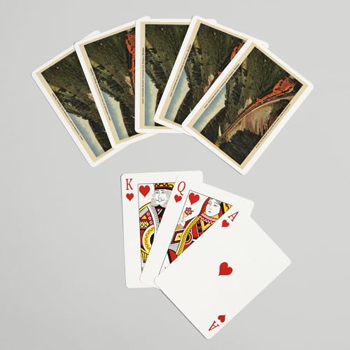 Baraja Poker 52 Cartas Vintage Glacier National Park miniatura 7