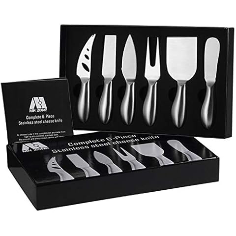 Premium 6-Piece Cheese Knife Set Cover