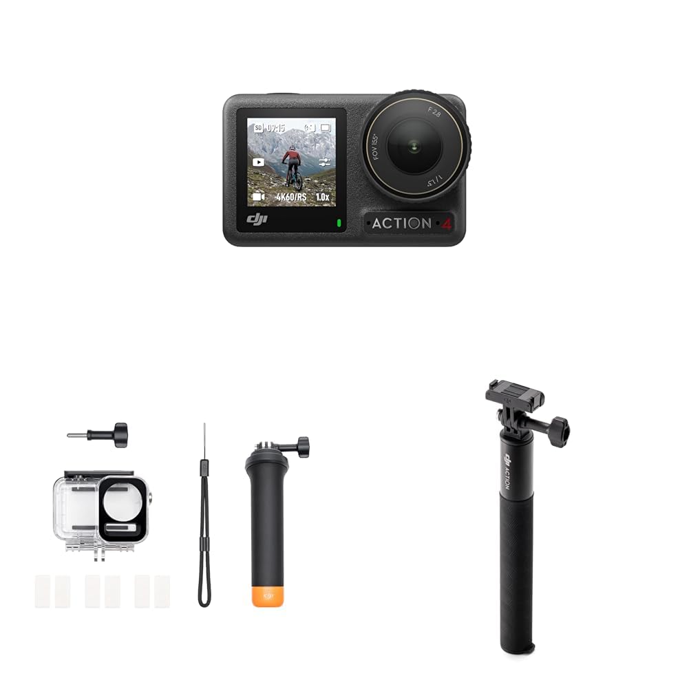 Amazon | DJI アクションカメラ Osmo Action 4 ダイビングコンボ+延長 