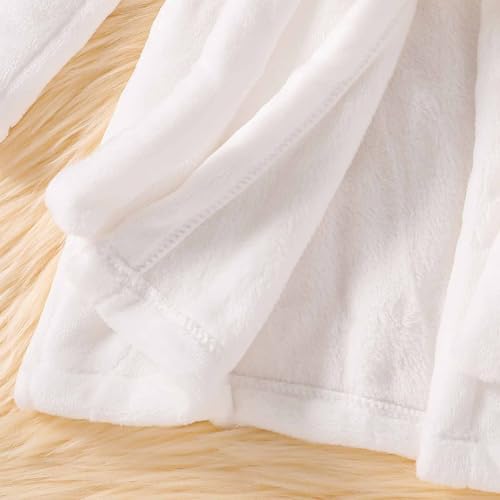 Toddler Unisex Baby R𝐨be Hooded Fleece Bathr𝐨be and Towel for Kids Boys Girls Plush Flannel Bathr𝐨be Warm Winter4