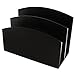 Artistic Sustainable Bamboo Curves Letter Sorter, Black Coffee (ART11003C)