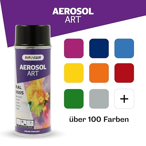 DUPLI-COLOR AEROSOL ART RAL 9005 Tiefschwarz glänzend 400 ml - Sprühfarbe – Ansicht 5