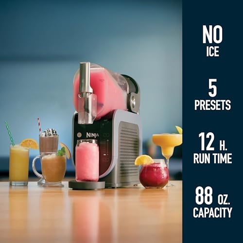 Ninja vs Philips Air Fryer 5 Ninja SLUSHi with RapidChill Technology, 88 oz. Frozen Drink & Slushie Machine, 5 Preset Programs, Margaritas, Frappés, and More, Premium Accents, Black, FS301