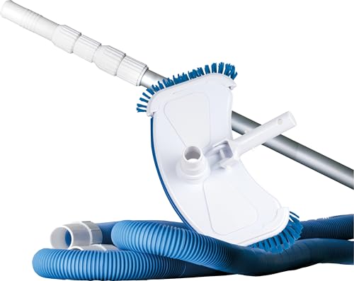 Gre AR2064 - Kit de nettoyage de piscine: Nettoyeur + Perche + Tuyau , 142 x 17 x 9.5 cm