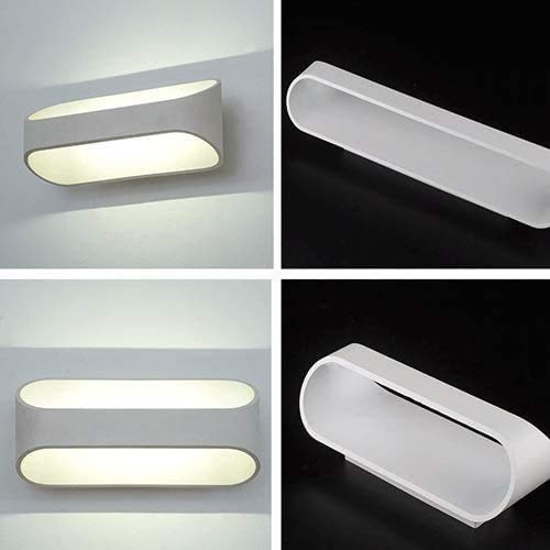 Luz de pared de doble bisel y apliques de iluminación led modernos para pasillos e interior 5