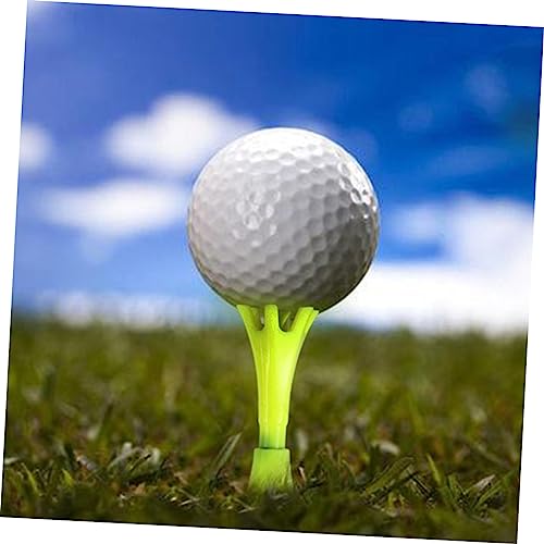 9pièces Tee Réglable Vert et Outils Entraînement Swing Golf
