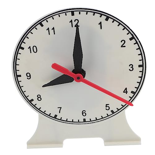 Milisten Lernuhr für Uhrmodell zur Zeitanschauung im Unterricht Lehrmittel für Grundschule Fördert Zeitverständnis Eltern Kommunikation