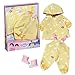 Produktbild BABY born Deluxe Regen-Oufit mit Regenmantel, Regenhose und Gummistiefeln für 43 cm Puppen, 836460 Zapf Creation