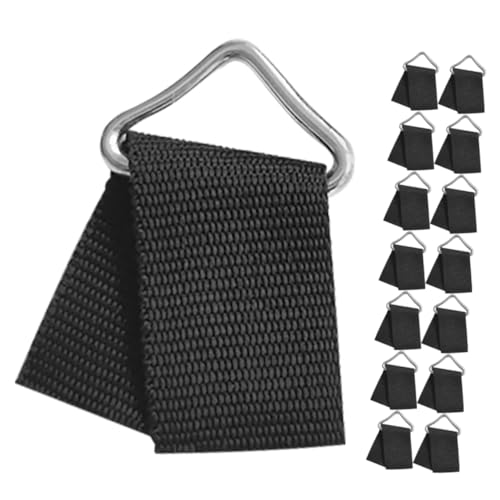 balacoo 50 Sets Trampoline Replacement Parts Triangle Ring Buckles for DIY Trampoline Accessories Secure and Stable Design for Easy Installation