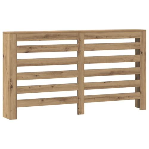 vidaXL Handmade Oak Radiator Cover 149 x 20 x 82 cm in Wood