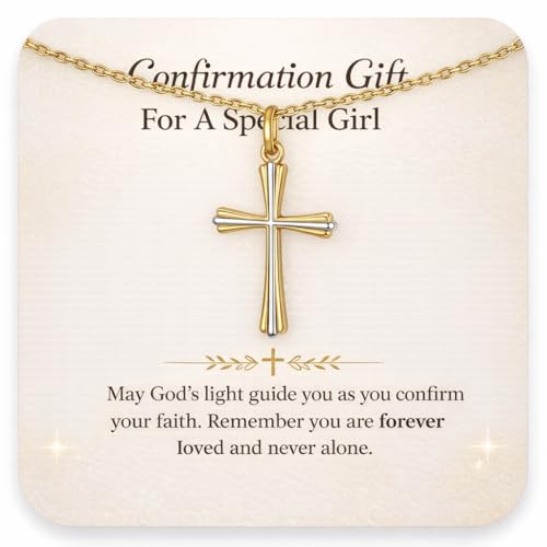 Cadeau Confirmation : offrez le Collier Croix Chrétienne pour marquer ce jour unique