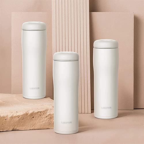 WGLL Copa de Termo Moderna Simple - Frasco de Vaso Aislado al vacío hidroeléctrico con Tapa de la manija - Láminas de… - Imagen 6