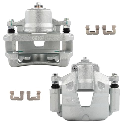Image of SCITOO - Front Disc Brake Calipers Assembly w /Bracket For Chevy For Cruze 2016 2017 2018 2019 18B5554 18B5555