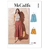 Dificultad: Intermedia McCalls M8260F5 - Falda y pantalón para mujer