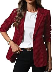 Red Houndstooth