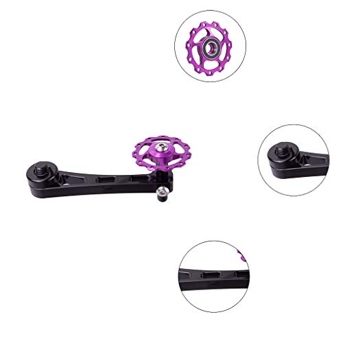 MTB bicicleta Single Speed ​​Cassette Cog desviador Cadeia Tensioner velocidade roda dentada da bici