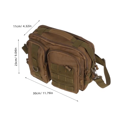 Sac matériel de sac léger et organisé avec compartiments en nylon durable