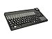 Cherry Electronics G86-62461EUADAA SPOS Biometric Keyboard, USB Interface, Digital Persona TCS 2 Sensor with Touchpad and 3 MSR, 14.17" W x 7.8" D x 1.5" H, Black