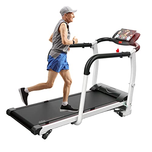 Image of Treadmill,Folding Treadmills for Home Electric Treadmill for Running and Walking Jogging Exercise Device Holder Home Gym Treadmill