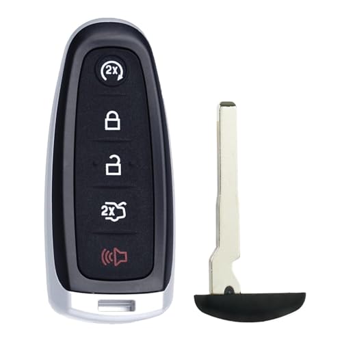SUPALAND Key Fob Replacement Fits for Ford Focus Escape 2017-2019 Escape Titanium Focus SE and Titanium 2013-2016 C-Max Energi 2013-2017 Focus BEV 15-17 Smart Keyless Entry Remote Start Control