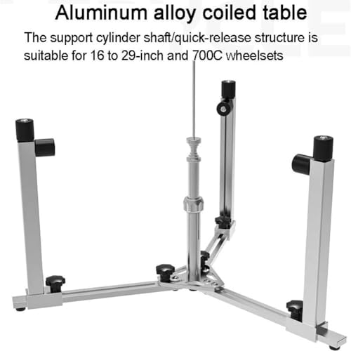 Soporte de tejido for ruedas de bicicleta para centrar llantas y radios 3