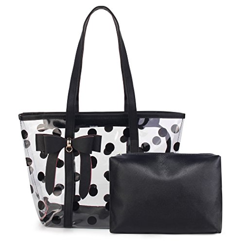 Image of Women's Clear Tote Bags Multi-Use Shoulder bag Handbag Beach bag Shopping Bag | Multi-Use