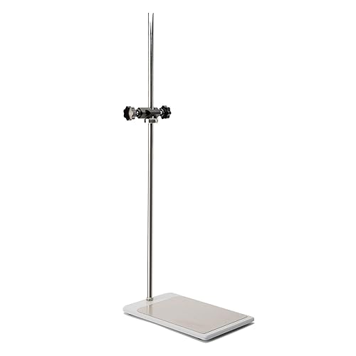ONiLAB 18900258 Soporte de placa universal con varilla de soporte y abrazadera para agitador superior