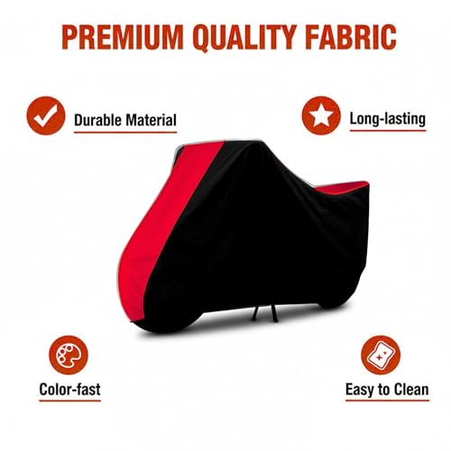 Image of Stylish Water Resistant Scooty Body Cover Compatible with Ola S1 Air & All Models | UV Protection, Dustproof, Heat Resistant, Two Wheeler | New All Weather Protection, Dust & Rain