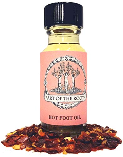 Hot Foot Oil 1/2 oz | Banishing & Removing Negative Energy Rituals | Hoodoo Wicca Pagan Voodoo Santeria