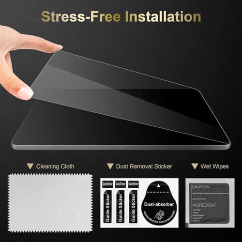 Image of VERTUS Premium Tempered Glass Screen Protector for Samsung Galaxy Tab A11+ / A11 Plus / A9+ / A9 Plus 2023 [11 Inch] (SM-X210 /X216 /X218) with Anti-Scratch & Smudge Proof Coating