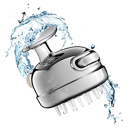 Douchette avec Interrupteur, Douchette à main haute pression avec fonction d'arrêt,Pommeau de Douche Haute Pression, Pommeau de Douche Economie d'eau,Douche Salle de Bain Universel (douche d'argent) Cover