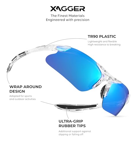 Image of Kids Youth Polarized Sports Sunglasses for Boys Girls Baseball Softball Glasses TR90 Frame