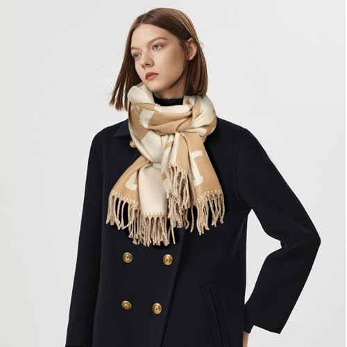 Relang Scarfs for Women Pashmina Silky Shawl Wrap for Evening Dressing Blanket Open Front Poncho Cape4