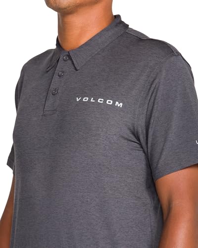 Volcom Men's Hazard Performance Short Sleeve Lightweight Golf Polo2