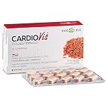 Cardio Vis Colesterolo - 60 Compresse, Senza Glutine - Integratore Alimentare, A Base Di Riso Rosso Fermentato, Utile Per Il Metabolismo Di Trigliceridi