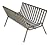 Argentine iron grill asado brasero parrilla. Premium Brasero. Brazier (Stainless Steel)